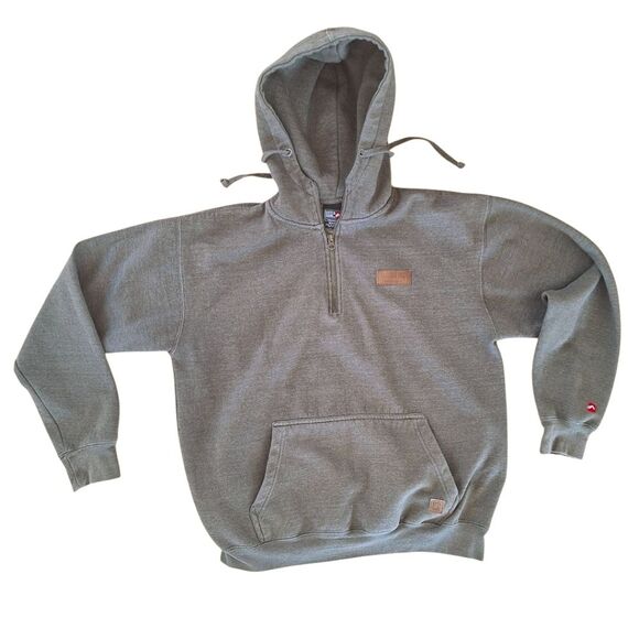 JACKSON HOLE Hoodie 1/4 Zip Sweatshirt Size M Pouch Pocket - Picture 1 of 14